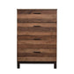 Transitional Style Wooden Chest With 4 Drawers, Large, Brown By Benzara | Drawers |  Modishstore 