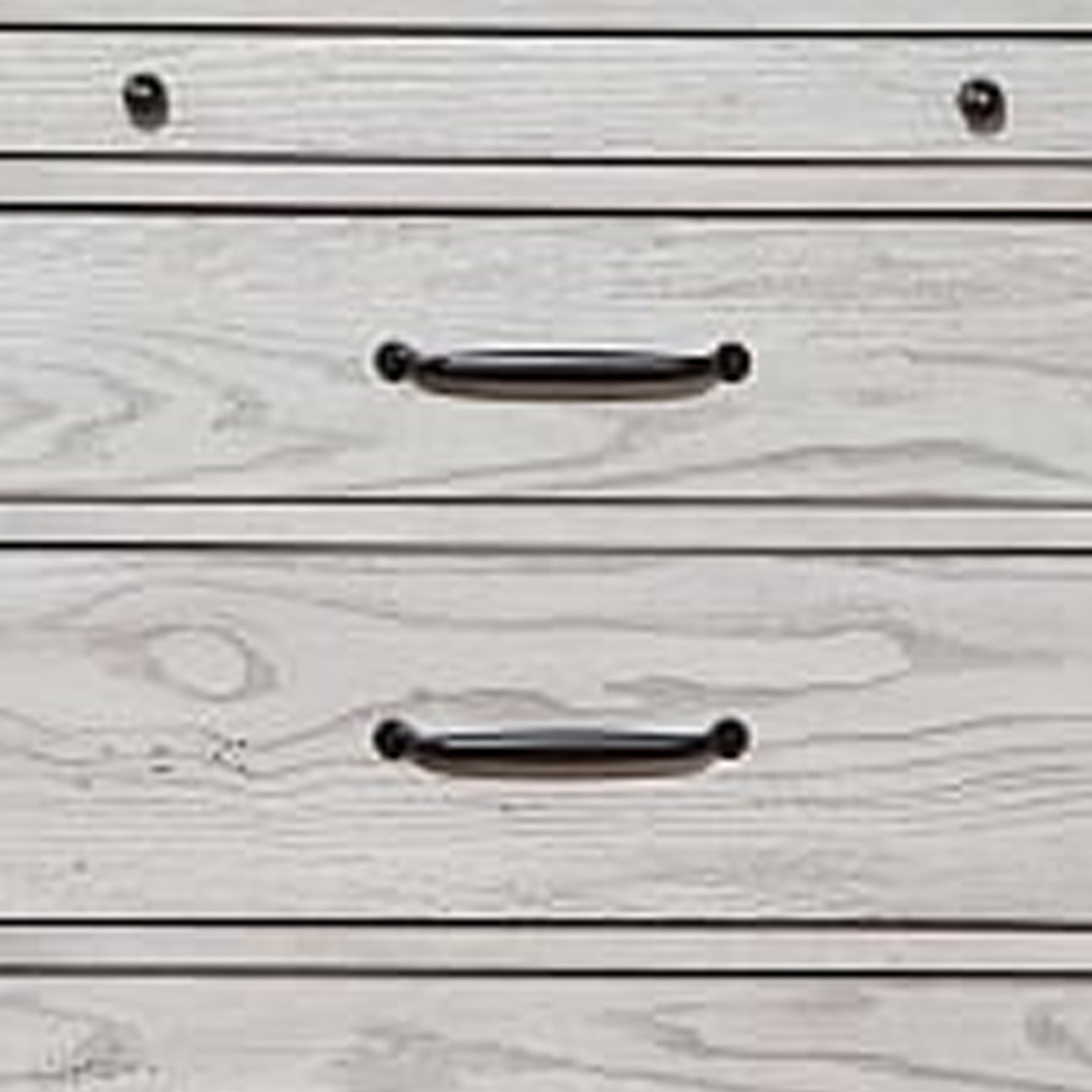 Transitional Style Three Drawer Nightstand With Pull Out Tray, Gray By Benzara | Nightstands | Modishstore - 3