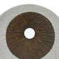 Round And Ribbed Double Layer Sandstone Wall Art, Small, Brown And Gray By Benzara | Wall Decor |  Modishstore  - 5
