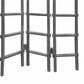 Contemporary 3 Panel Wooden Screen With Ladder Design, Gray By Benzara | Room Divider |  Modishstore  - 4