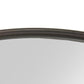 Contemporary Round Metal Framed Wall Mirror, Large, Bronze And Silver By Benzara | Mirrors |  Modishstore  - 5
