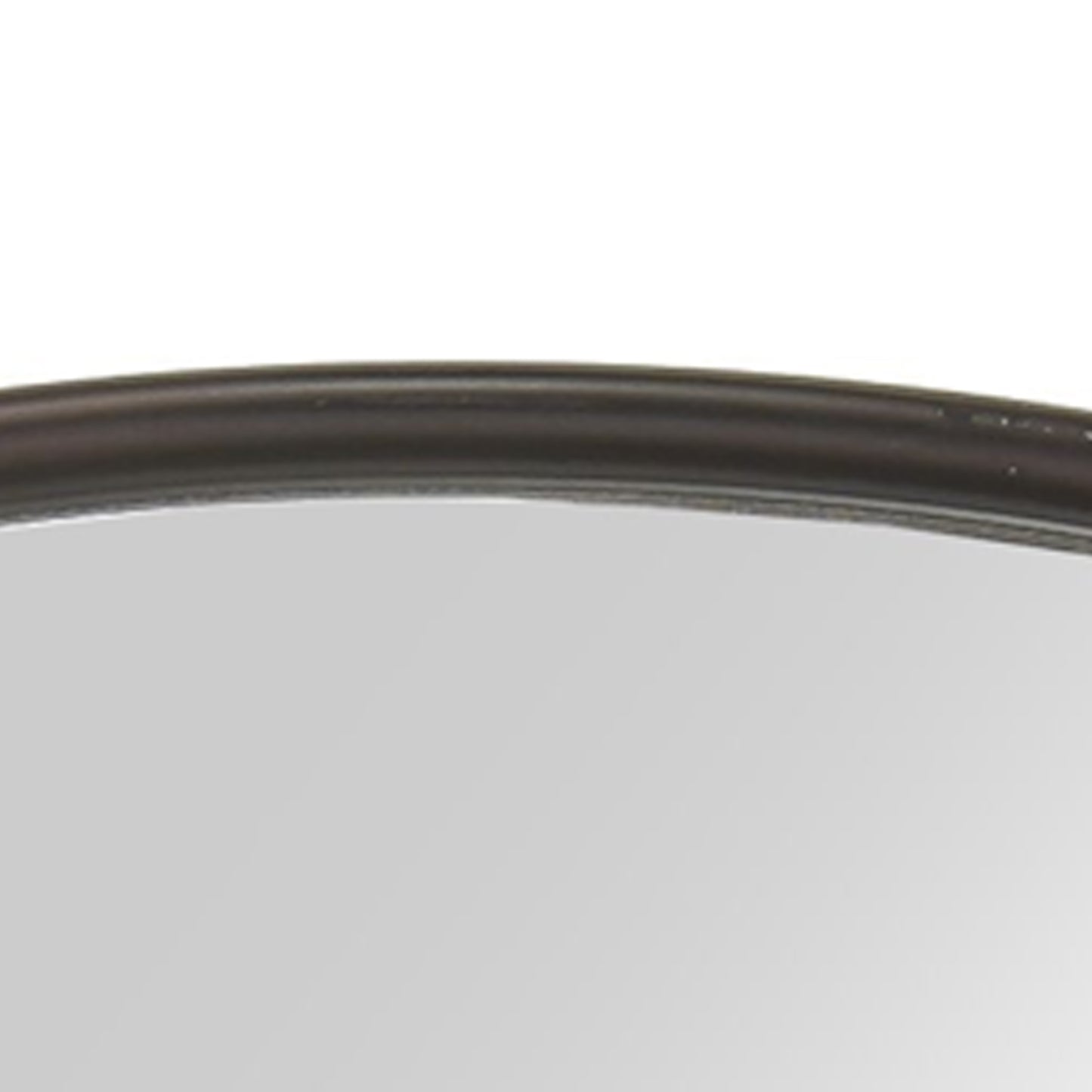 Contemporary Round Metal Framed Wall Mirror, Large, Bronze And Silver By Benzara | Mirrors |  Modishstore  - 5