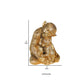 Decorative Miniature Monkey With Baby Polyresin Figurine, Gold By Benzara | Animals & Pets |  Modishstore  - 2