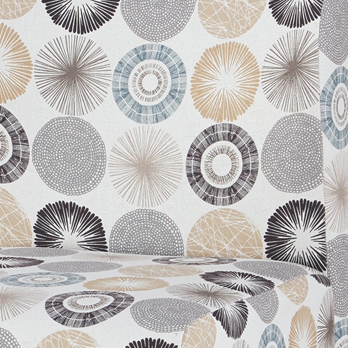 Wooden Armless Accent Chair With Fabric Upholstery, Multicolor By Benzara | Accent Chairs | Modishstore - 3