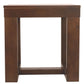 Wooden End Table With Sled Style Base, Brown By Benzara | Side Tables |  Modishstore  - 4