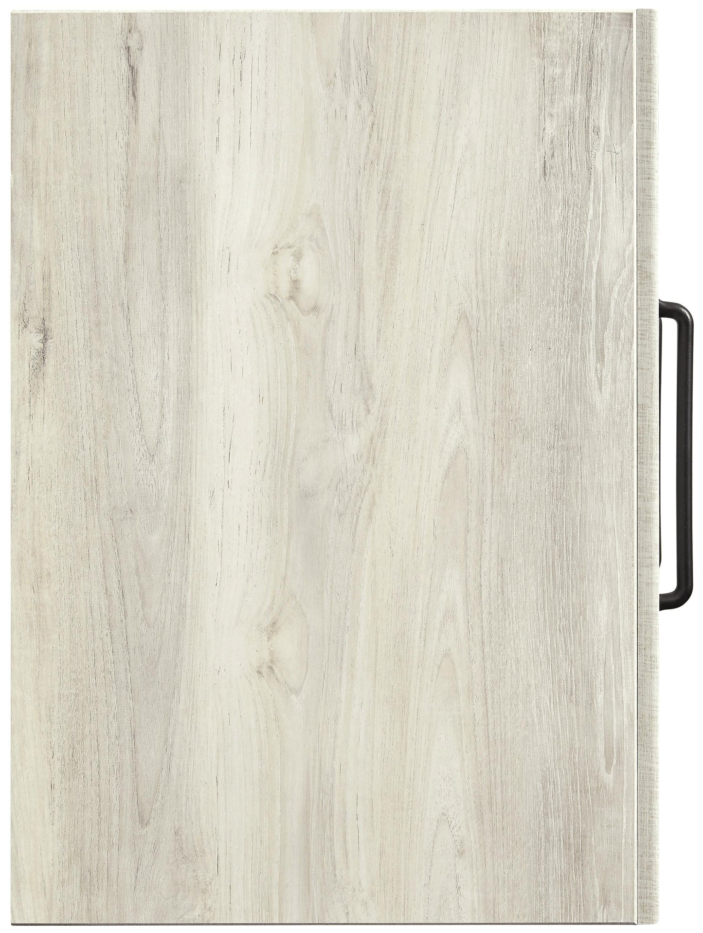 Grained 5 Drawer Wooden Chest With Bar Pull Handles, Distressed White By Benzara | Cabinets | Modishstore - 2