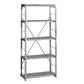 Industrial Bookshelf With 4 Shelves And Open Metal Frame, Silver And Gray By Benzara | Bookcases |  Modishstore  - 2