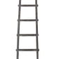 Transitional Style Wooden Decor Ladder With 5 Steps, Gray By Benzara | Shelves & Shelving Units |  Modishstore  - 4