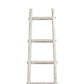 Transitional Style Wooden Decor Ladder With 6 Steps, White By Benzara | Shelves & Shelving Units |  Modishstore  - 5
