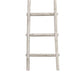 Transitional Style Wooden Decor Ladder With 6 Steps, White By Benzara | Shelves & Shelving Units |  Modishstore  - 3