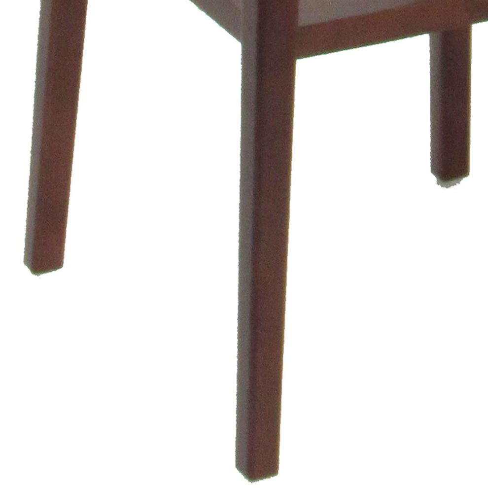 39.5 Inch Plant Stand With Tapered Slanted Legs And Bottom Shelf, Brown By Benzara | Side Tables |  Modishstore  - 5