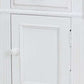 Transitional Magazine Cabinet With 1 Drawer And 1 Cabinet, White By Benzara | Cabinets |  Modishstore  - 4