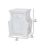 Transitional Magazine Cabinet With 1 Drawer And 1 Cabinet, White By Benzara | Cabinets |  Modishstore  - 2