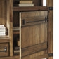 2 Drawer And 1 Door Accent Cabinet With 2 Open Compartments, Brown By Benzara | Cabinets | Modishstore - 4