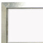 Contemporary Style Rectangular Wooden Frame Wall Mirror, Silver By Benzara | Mirrors |  Modishstore  - 3