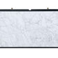 Marble Top Coffee Table With 2 Drawers And 1 Bottom Shelf, Black And White By Benzara | Coffee Tables |  Modishstore  - 4