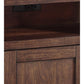 1 Door Wooden End Table With 1 Cubby And Power Hub, Brown By Benzara | End Tables | Modishstore - 4