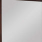 Rectangular Molded Wooden Frame Dresser Top Mirror, Cherry Brown And Silver - Bm215171 By Benzara | Dressers |  Modishstore  - 4