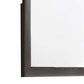 Rectangular Grained Wooden Frame Dresser Top Mirror, Brown And Silver By Benzara | Mirrors |  Modishstore  - 4