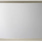 Rectangular Wood Encased Dresser Top Mirror, Champagne Silver - Bm215211 By Benzara | Mirrors |  Modishstore  - 4