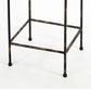 Scrolled Metal Frame Plant Stand With Square Top, Large, Black By Benzara | Side Tables |  Modishstore  - 3