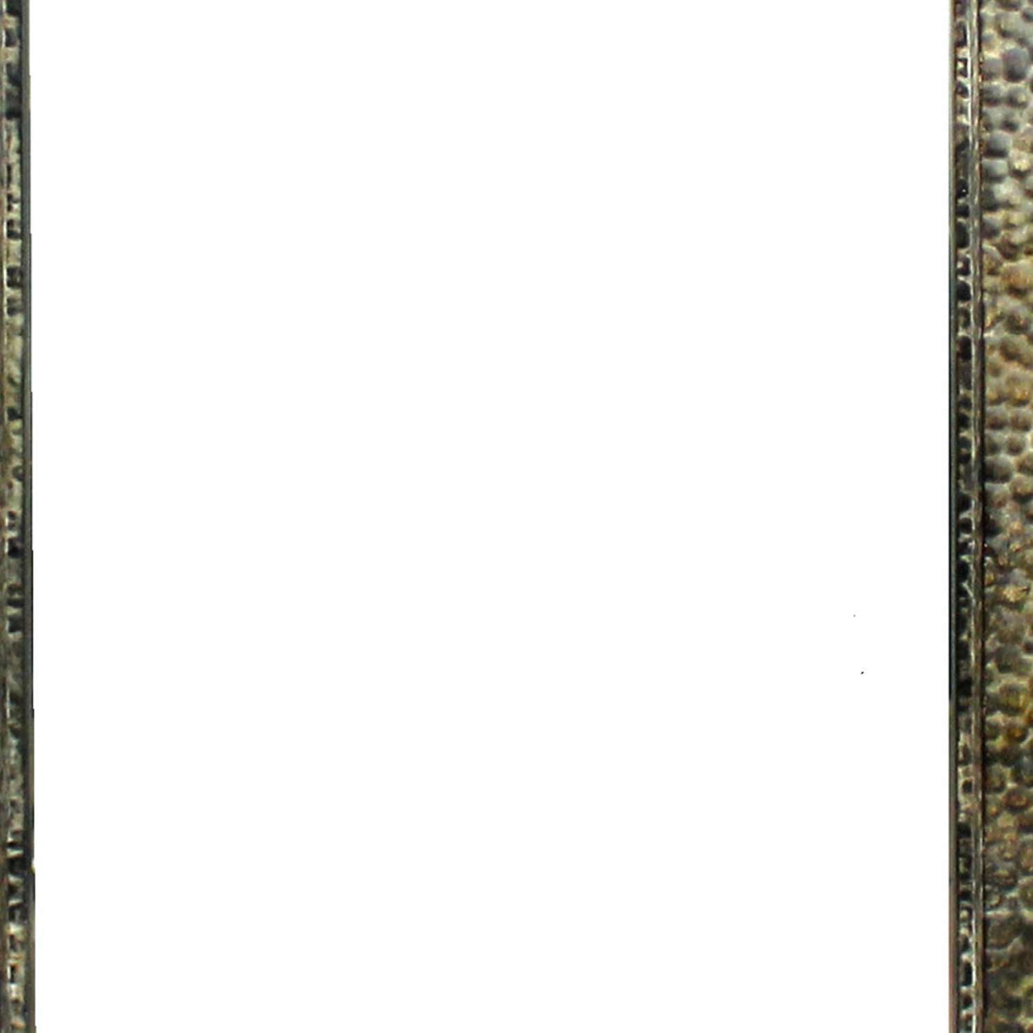 Rectangular Wall Mirror With Gravel Mosaic Border, Brown By Benzara | Mirrors |  Modishstore  - 4