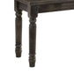 Transitional Style Rectangular Wooden Bench With Turned Legs, Bench By Benzara | Benches |  Modishstore  - 5