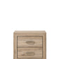 Wooden Nightstand With 2 Storage Drawers, Brown By Benzara | Nightstands |  Modishstore  - 5