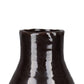 Ceramic Vase With Gloss Finish And Banded Tribal Bottom, Set Of 2, Brown By Benzara | Vases |  Modishstore  - 5