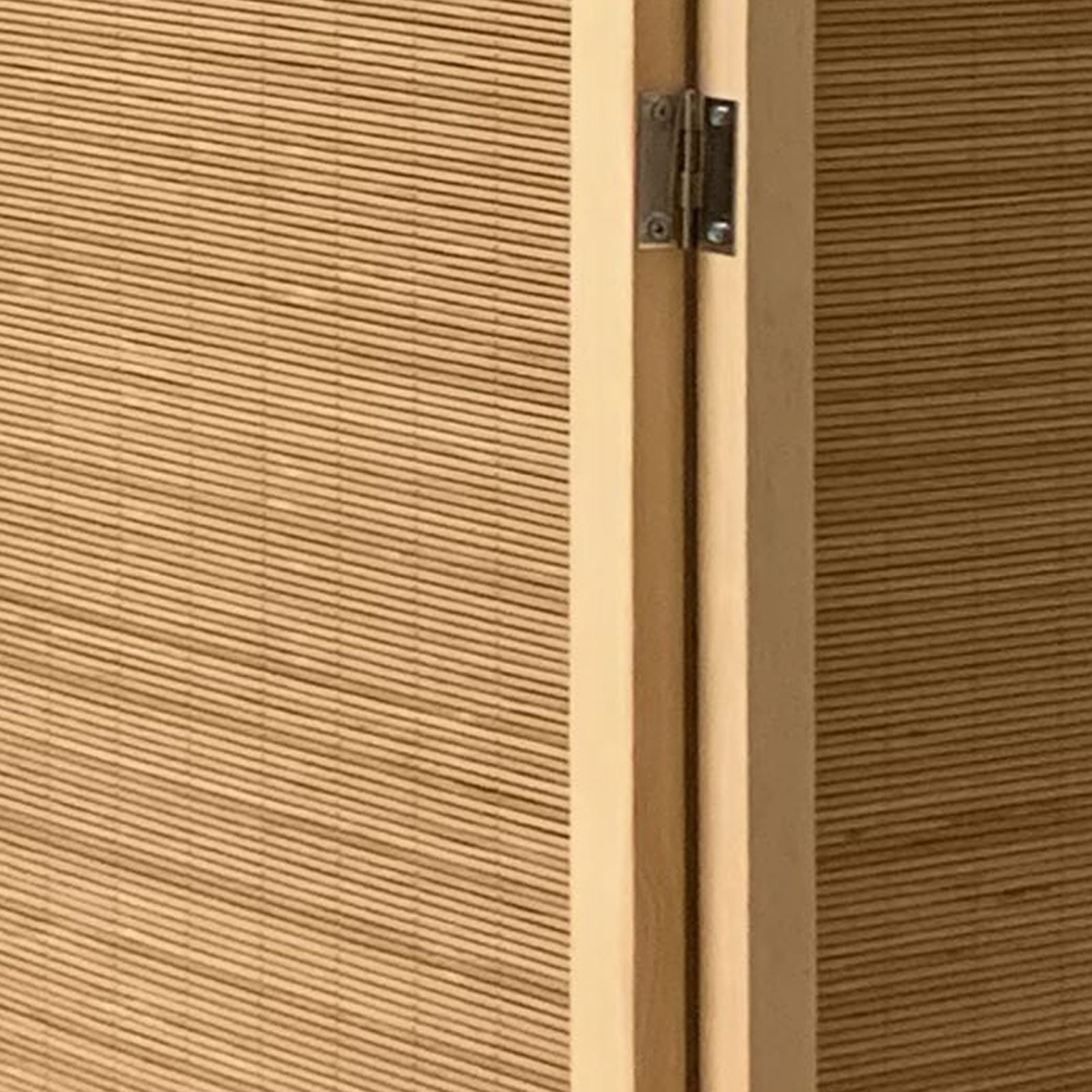 3 Panel Bamboo Shade Roll Room Divider, Natural Brown By Benzara | Room Divider |  Modishstore  - 3