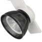 12W Integrated Led Metal Track Fixture With Mesh Head, White And Black By Benzara | Track Lights |  Modishstore  - 3