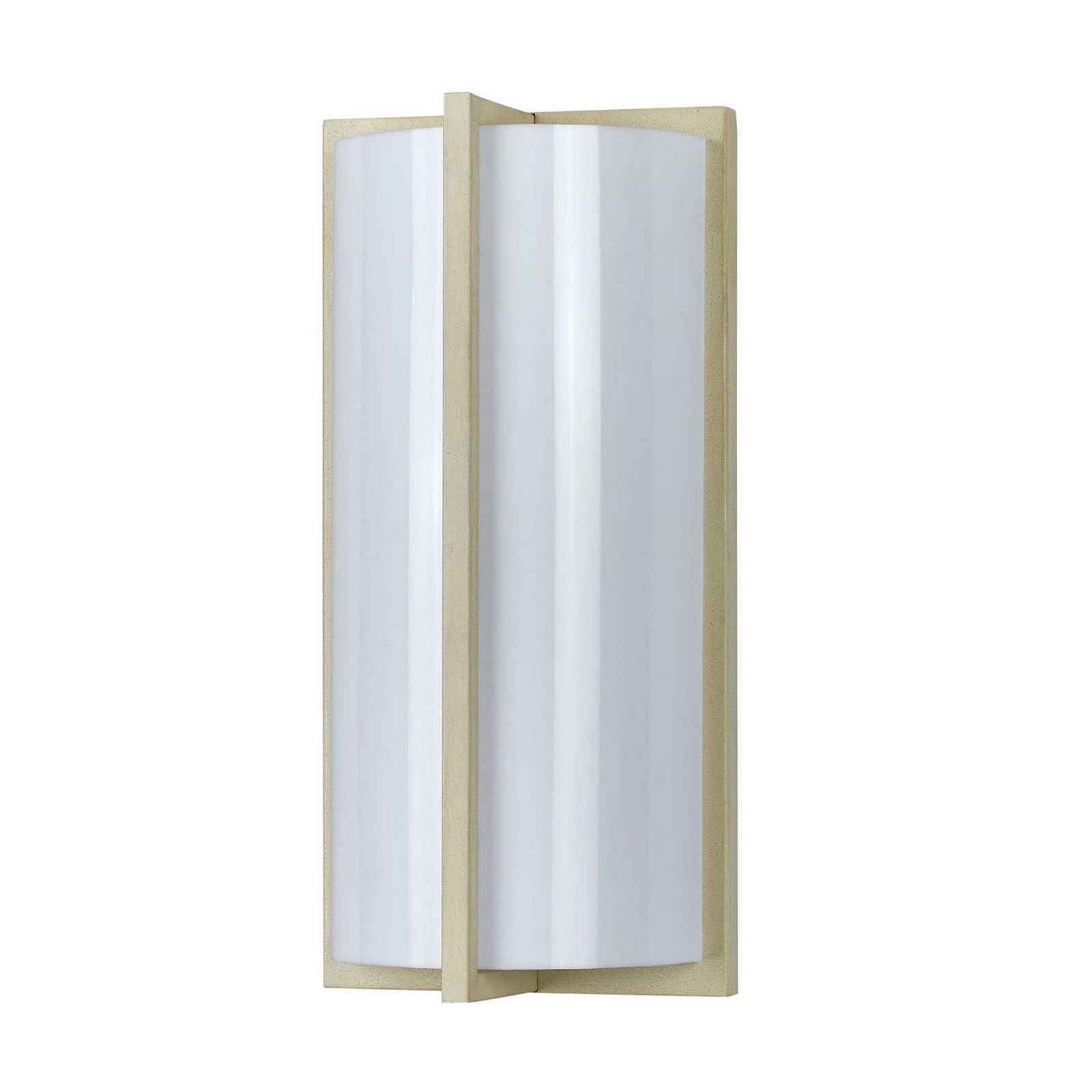Cylindrical Shaped Metal Plc Wall Lamp With 3D Design Trim,Set Of 4, White By Benzara | Wall Lamps |  Modishstore 