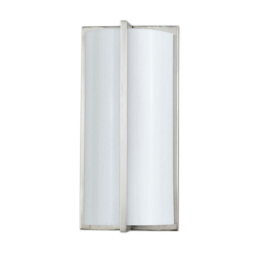 Cylindrical Shape Plc Wall Lamp With 3D Design, Set Of 4, Silver And White By Benzara | Wall Lamps |  Modishstore 