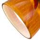 Glass Shade Track Light Head With Metal Frame, Yellow And Dark Bronze By Benzara | Track Lights |  Modishstore  - 3