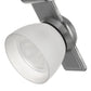 12W Integrated Led Track Fixture With Polycarbonate Head, Silver And White By Benzara | Track Lights |  Modishstore  - 3