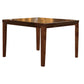 Square Wooden Counter Height Table With Butterfly Extendable Leaf, Brown By Benzara | Dining Tables | Modishstore