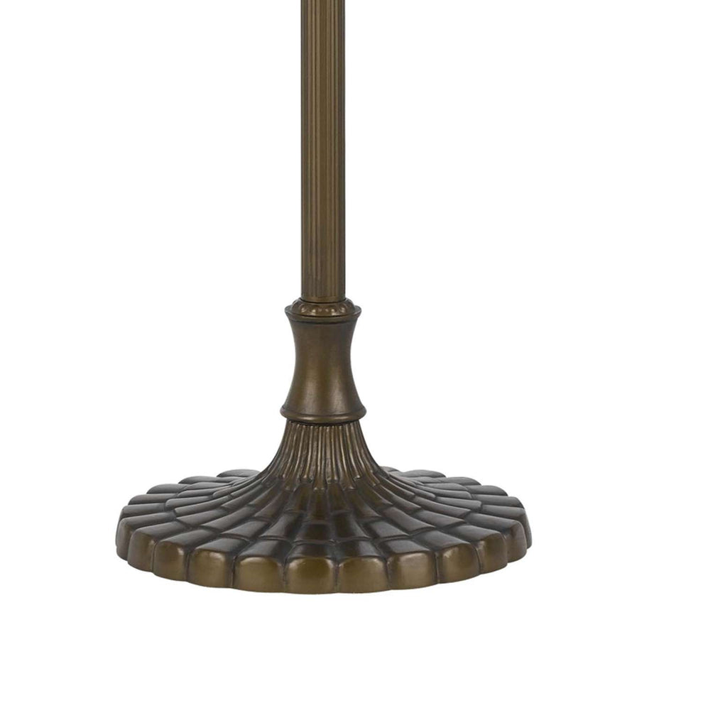 2 Bulb Tiffany Floor Lamp With Dragonfly Design Shade, Multicolor By Benzara | Floor Lamps |  Modishstore  - 4