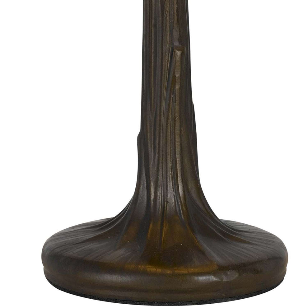 Tree Like Metal Body Tiffany Table Lamp With Conical Shade,Beige And Bronze By Benzara | Table Lamps |  Modishstore  - 5