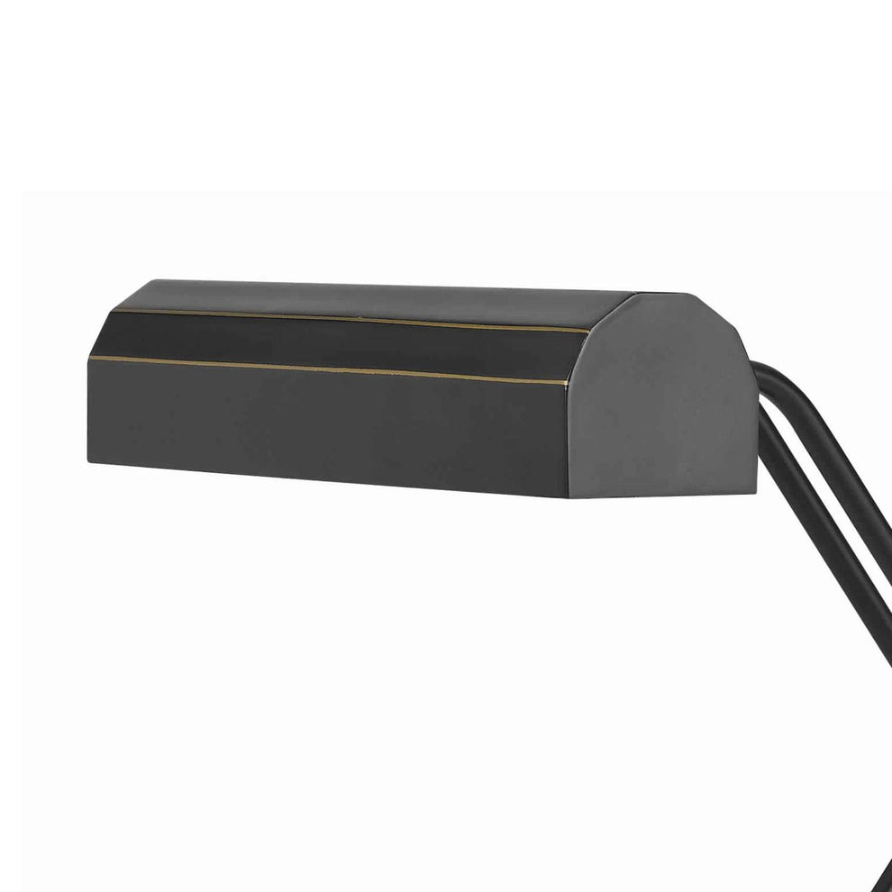 7 Watt Led Piano Lamp With 3000K Color Temperature, Black By Benzara | Table Lamps |  Modishstore  - 3