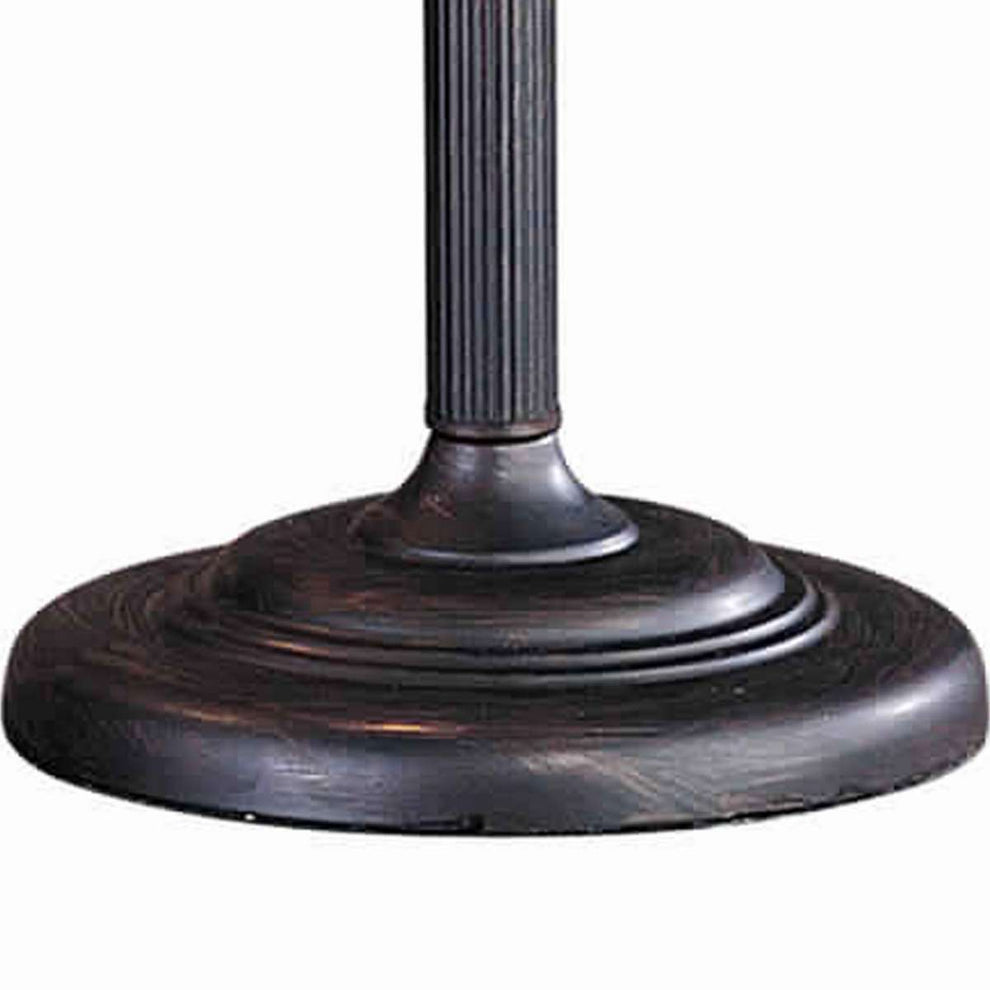 Metal Body Swing Arm Table Lamp With Conical Mica Shade, Bronze By Benzara | Table Lamps |  Modishstore  - 5