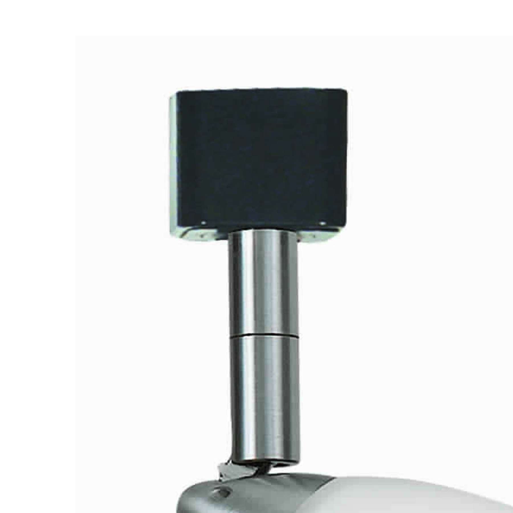 Metal Track Light With Interchangeable Round Glass Shade, Silver And White By Benzara | Track Lights |  Modishstore  - 5