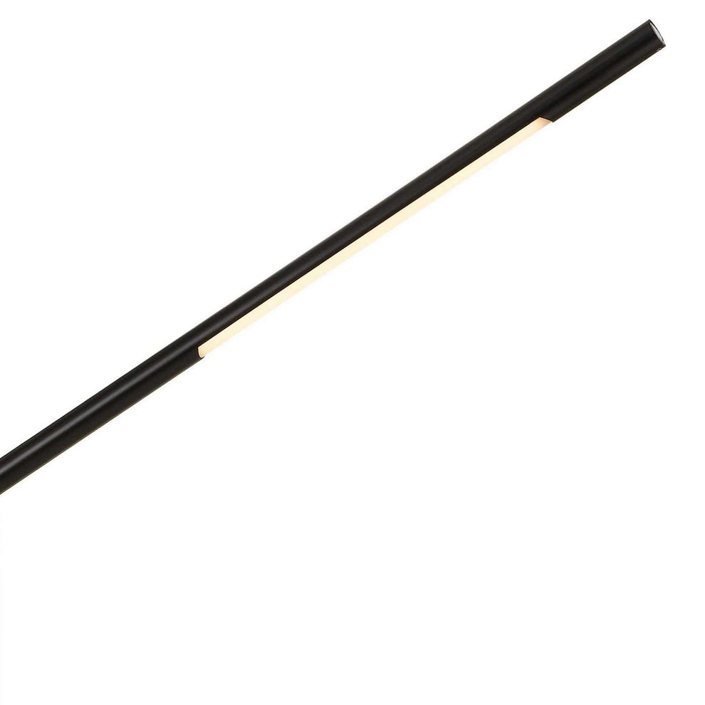 10 Watt Adjustable Metal Frame Floor Lamp, Black And Brass By Benzara | Floor Lamps |  Modishstore  - 5