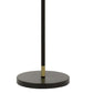 10 Watt Adjustable Metal Frame Floor Lamp, Black And Brass By Benzara | Floor Lamps |  Modishstore  - 3