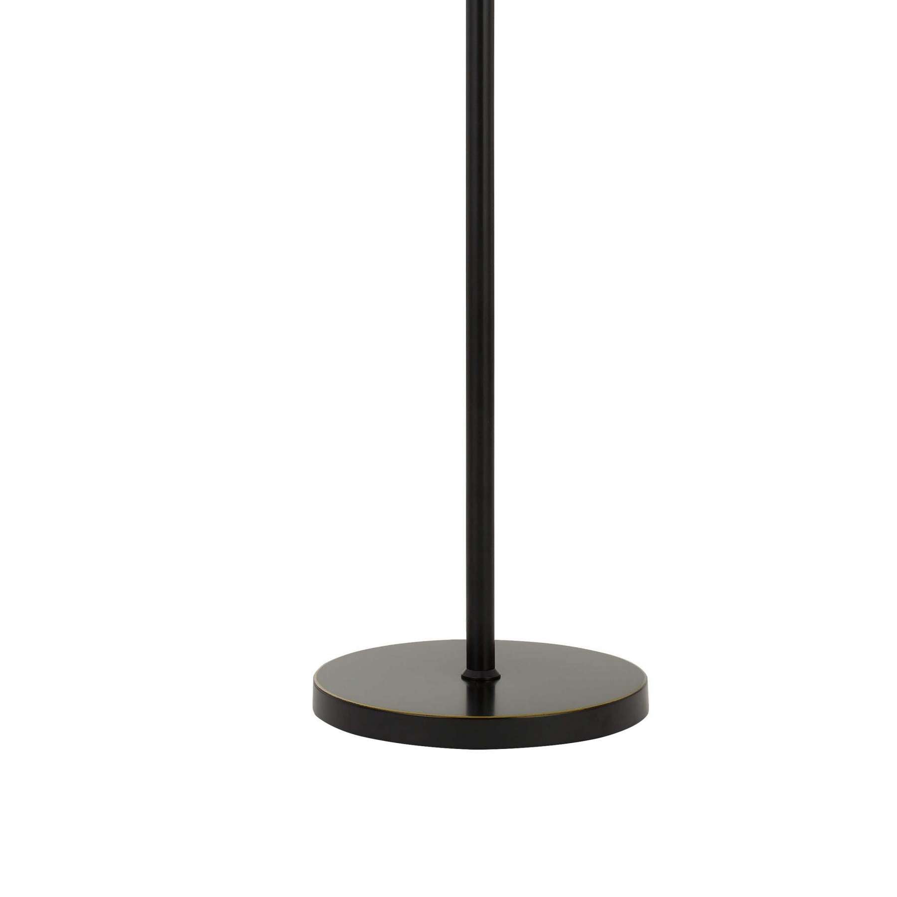 10W Led Adjustable Metal Floor Lamp With Swing Arm, Black By Benzara | Floor Lamps |  Modishstore  - 3