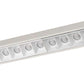 20 W Integrated Led Linear Design Track Fixture With Dimmer Feature, White By Benzara | Track Lights |  Modishstore  - 4