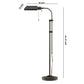 Metal Rectangular Floor Lamp With Adjustable Pole, Black By Benzara | Floor Lamps |  Modishstore  - 2