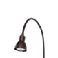 Metal Round Wall Reading Lamp With Plug In Switch, Bronze By Benzara | Wall Lamps |  Modishstore  - 5