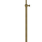 Metal Round 62" Floor Lamp With Adjustable Pole, Antique Bronze By Benzara | Floor Lamps |  Modishstore  - 4