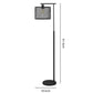 Metal Frame Floor Lamp With Caged Shade Dark Bronze By Benzara | Floor Lamps | Modishstore - 5