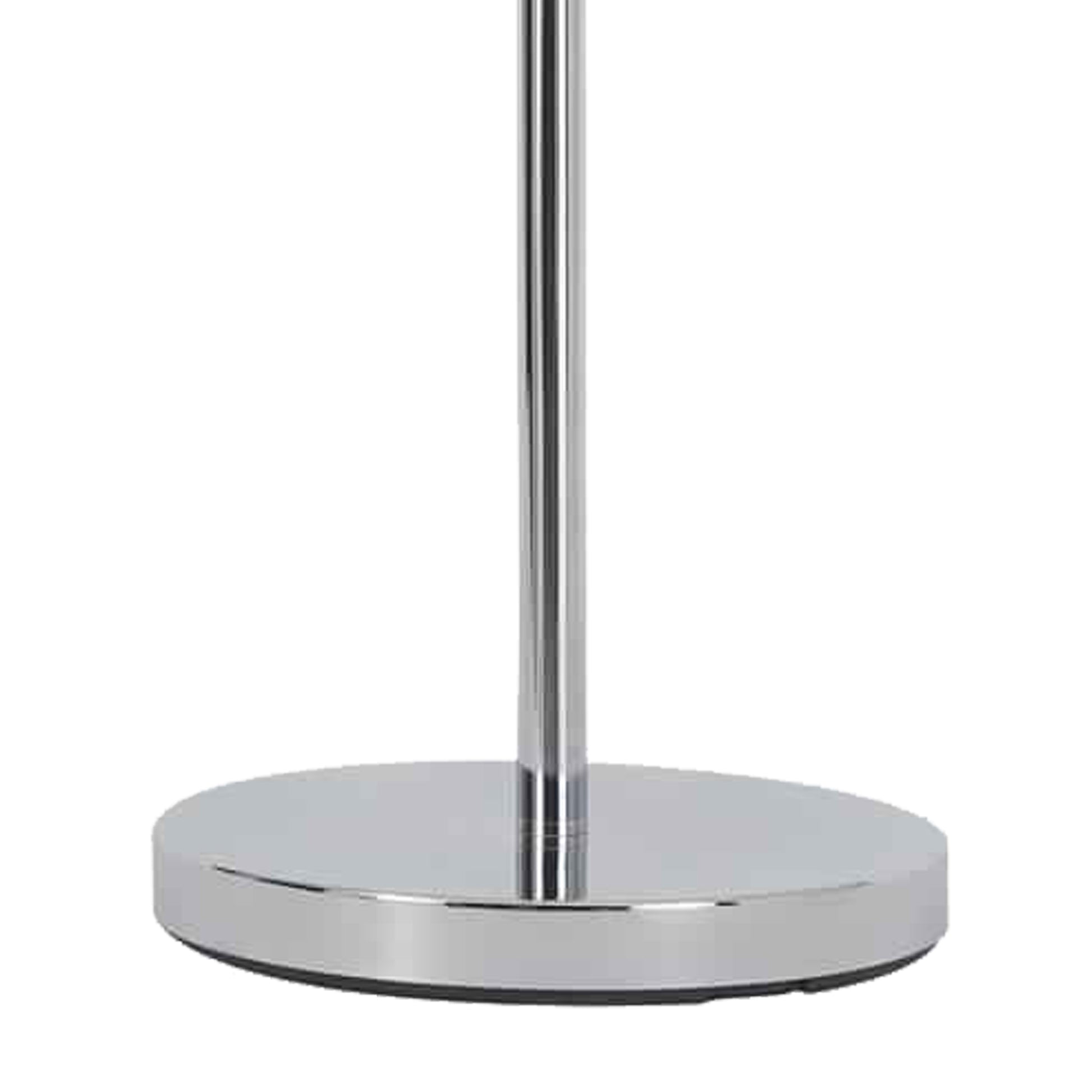 Contemporary Floor Lamp With Metal And Acrylic Ball Shades, Silver By Benzara | Floor Lamps | Modishstore - 4